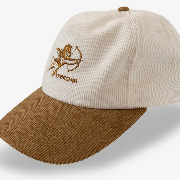 Worship Cherub Cord Hat - Dijon