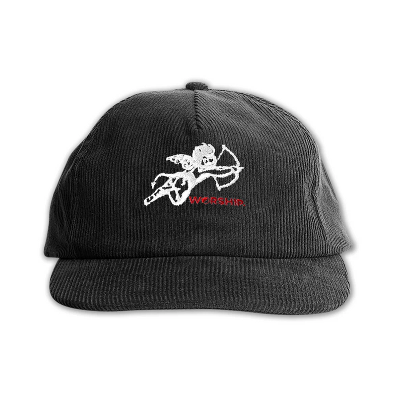 Worship Cherub Cord Hat - Black