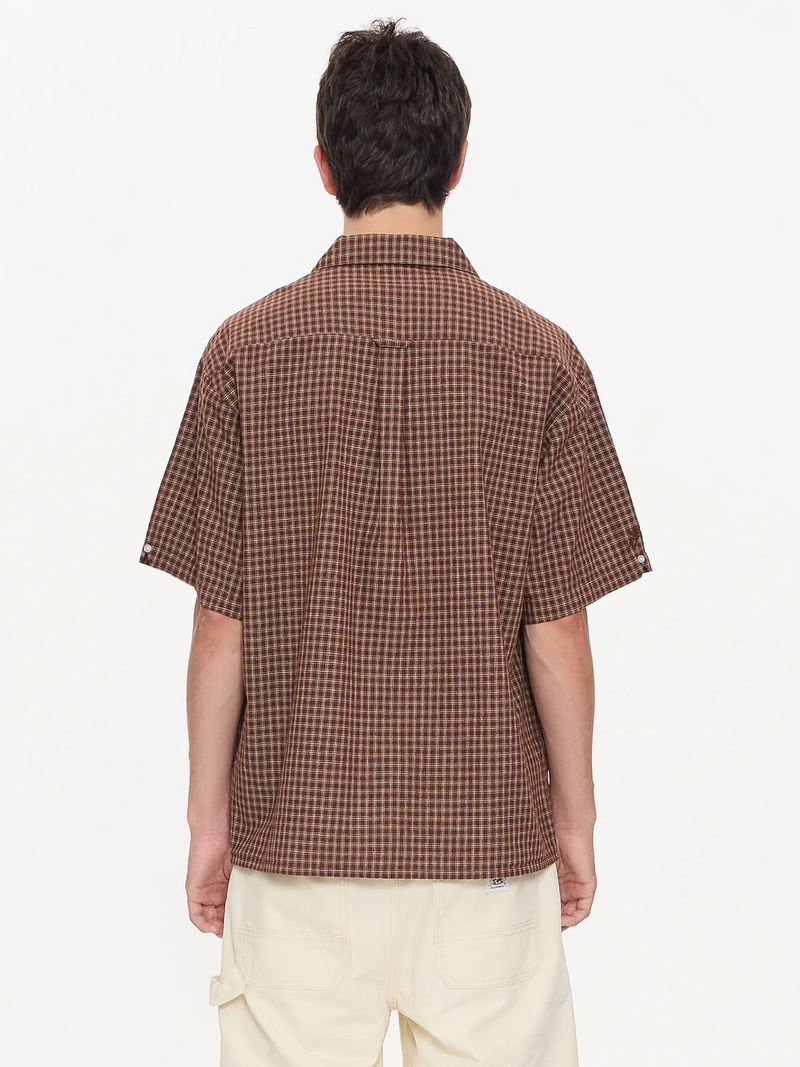 Worship Cherub Short Sleeve Shirt - Brown