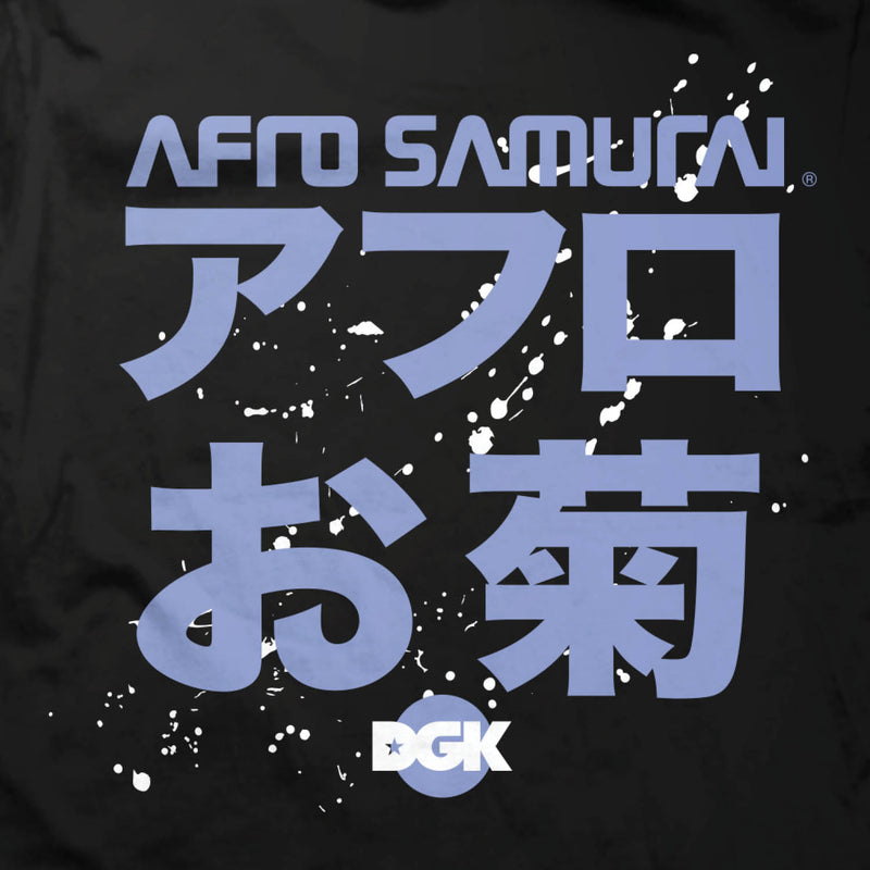 DGK x Afro Samurai Okiku Tee - Black