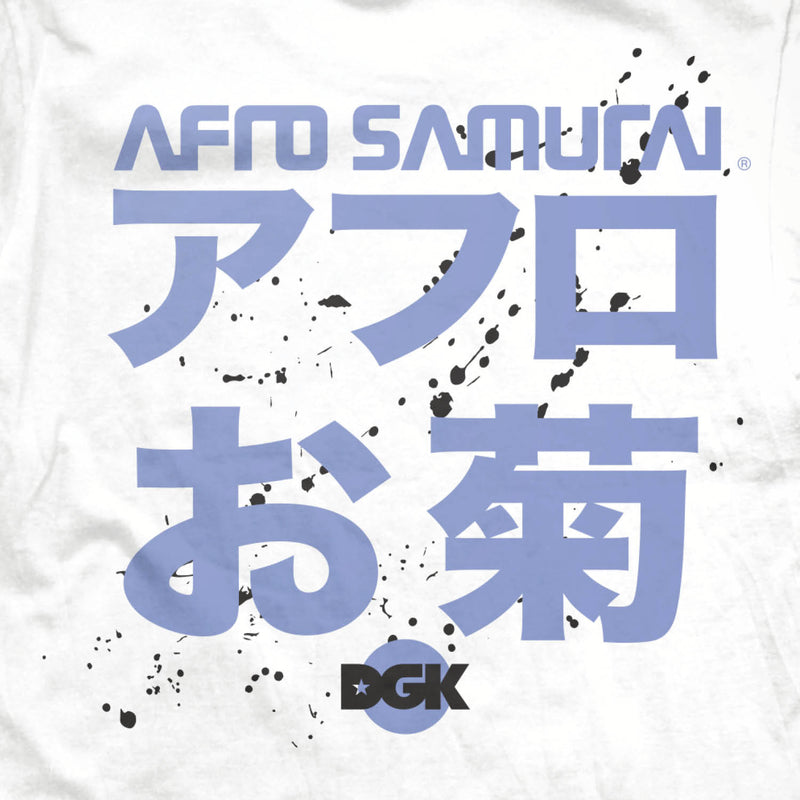 DGK x Afro Samurai Okiku Tee - White