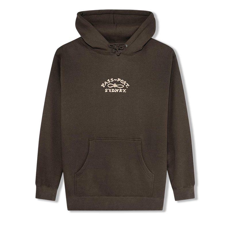 Pass~Port Moniker Organic Hood - Bark