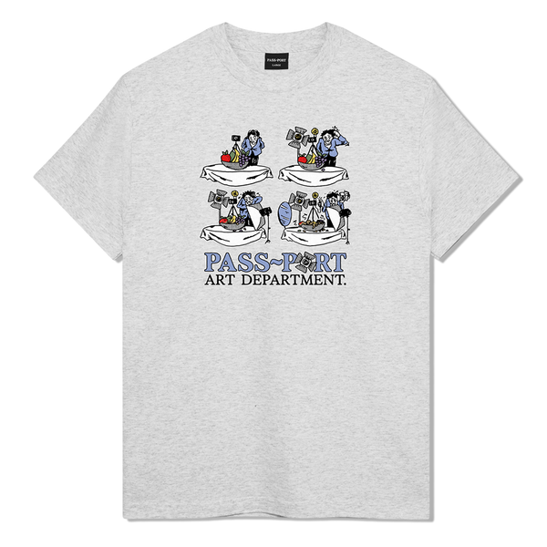 Pass~Port Art Department Tee - Ash