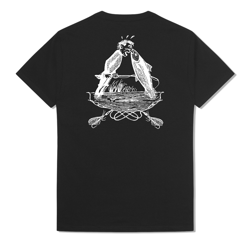 Pass~Port Hook and Line Tee - Black