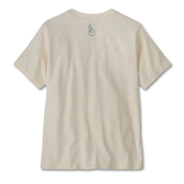 Patagonia Kids' Graphic Youth Tee - Swelldrifter Stripe / Undyed Natural