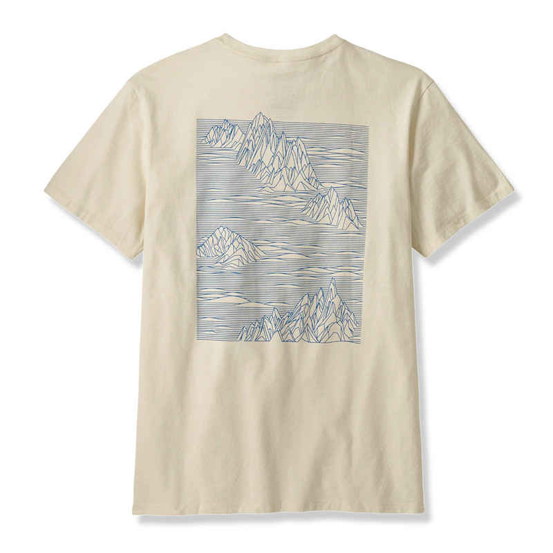 Patagonia Strataspire Responsibili-Tee - Birch White
