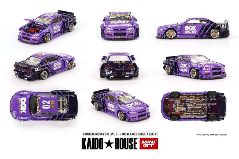 DGK x Kaido House Roulette Racer Die Cast Model