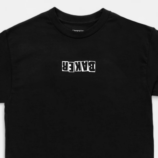 Baker Skateboards Upside Down Tee - Black