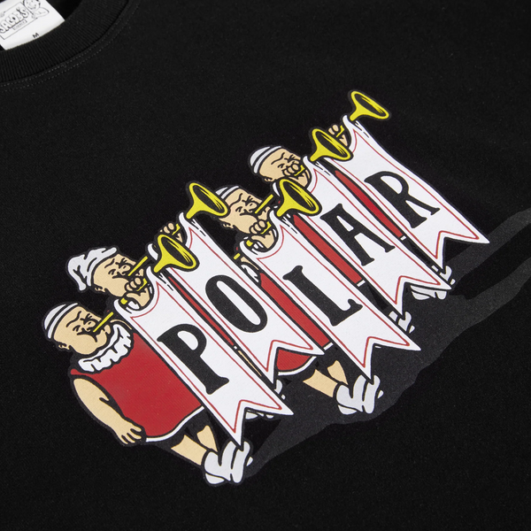 Polar Skate Co. Trumpets Tee - Black