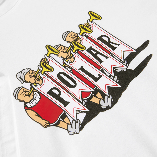 Polar Skate Co. Trumpets Tee - White