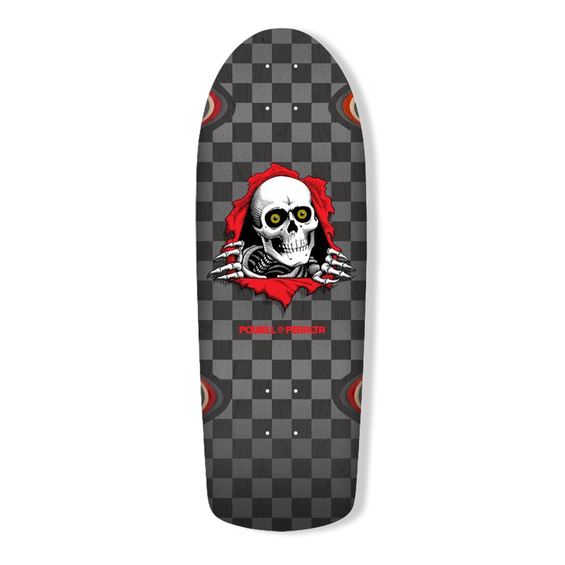 Powell Peralta Ripper OG Checker 10" - Silver / Black