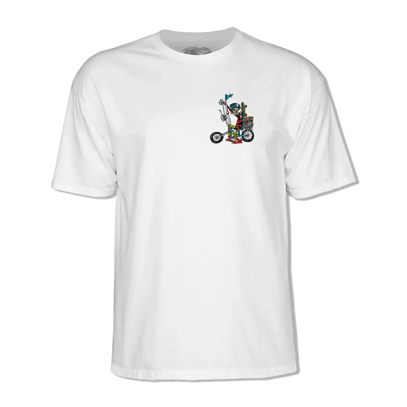 Powell Peralta Cab Chopper Tee - White