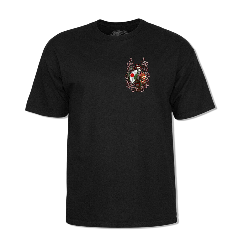 Powell Peralta Sakura Yosozumi Samurai S/S Tee - Black