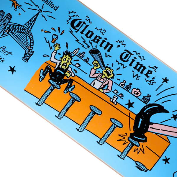 Pass~Port Eyeball Series Skateboard Deck - Closin' Time