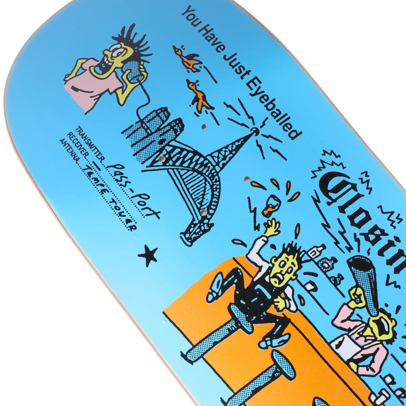 Pass~Port Eyeball Series Skateboard Deck - Closin' Time