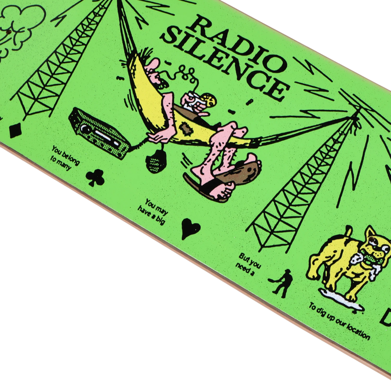 Pass~Port Eyeball Series Skateboard Deck - Radio Silence