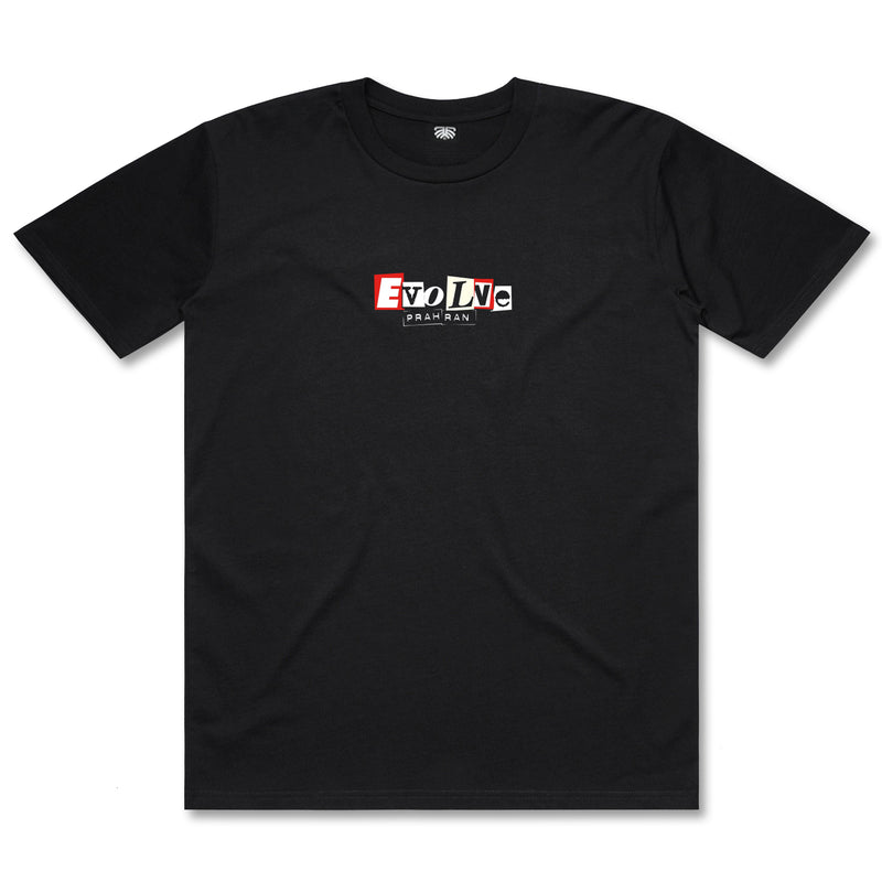 Evolve Ransom Note Tee