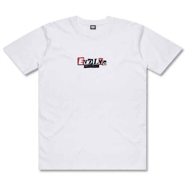 Evolve Ransom Note Tee