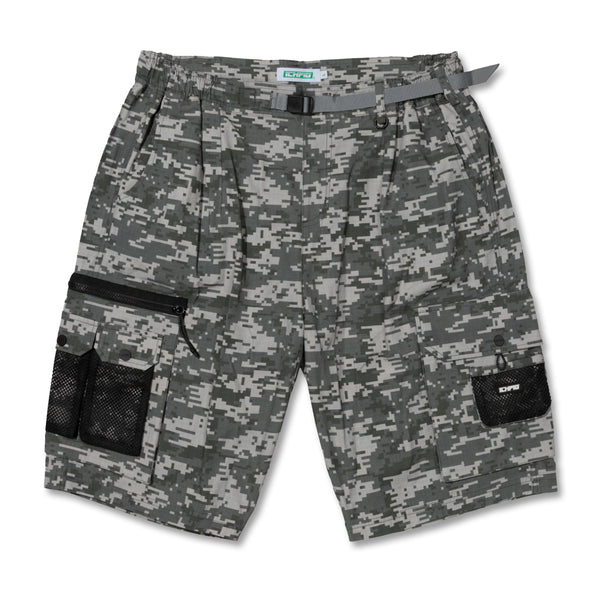 ICHPIG Ripstop Terrain Cargo Shorts - Digi Camo