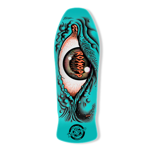 Santa Cruz Rob Roskopp Eye Reissue Skateboard Deck