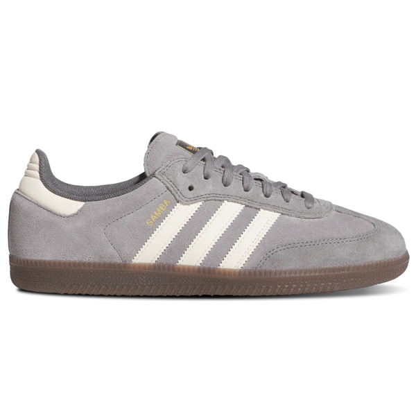 Adidas Samba ADV - Grey Heather / White – Evolve Skate Store