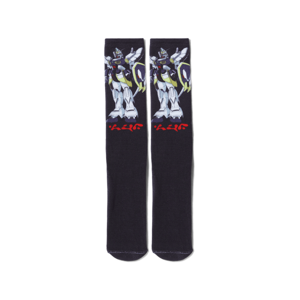 HUF x Gundam Wing Crew Sock - Black