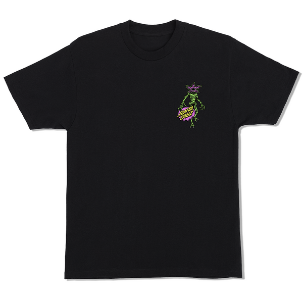 Santa Cruz x Stranger Things Demogorgon Dot Tee - Black