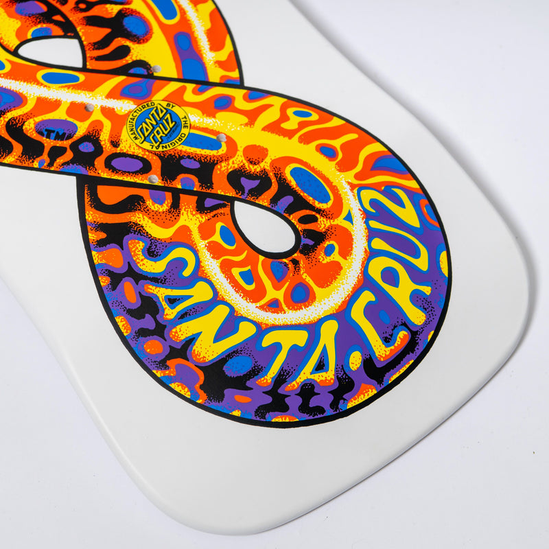 Santa Cruz Jeff Kendall Snake Reissue Skateboard Deck White