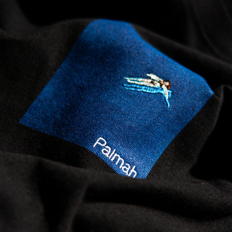 Palmah Floating Tee - Black – Evolve Skate Store