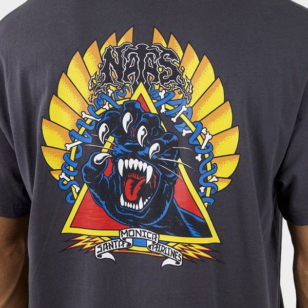 Santa Cruz Natas Screaming Panther Box Fit Tee