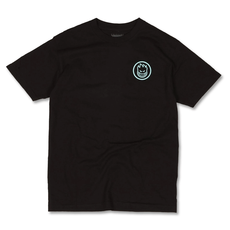 Spitfire Radioactive Classic Swirl Tee - Black