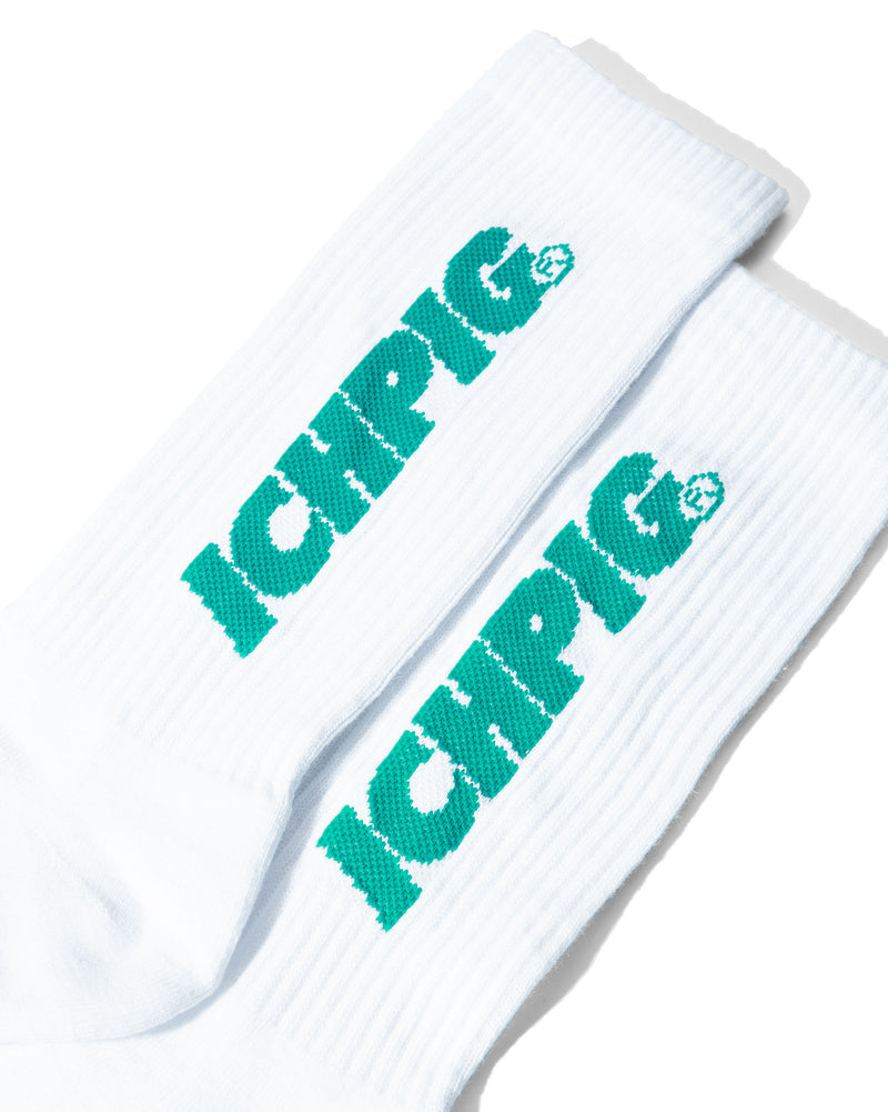 ICHPIG Sprinters Calf Sock - White