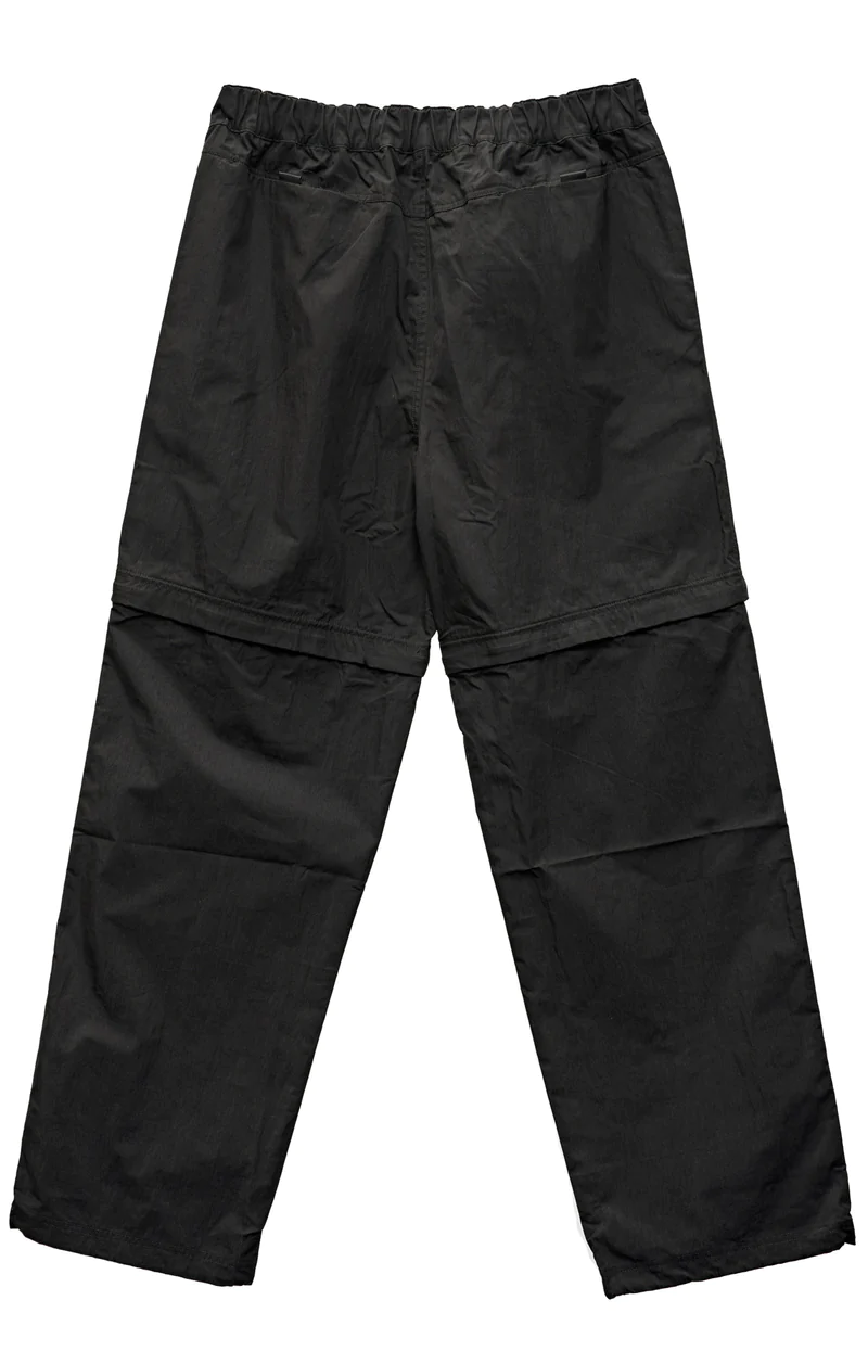 Stussy NYCO Cargo Convertible Pants- Black