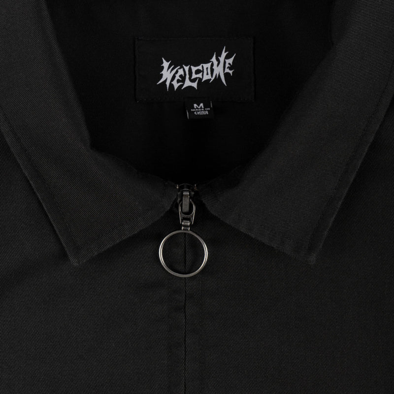 Welcome Dark Age Twill Work Shirt With Patches