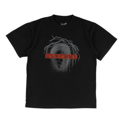 Welcome Redacted Garment-Dyed Boxy Tee - Black