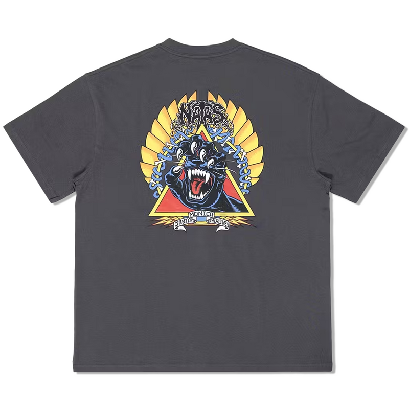 Santa Cruz Natas Screaming Panther Box Fit Tee