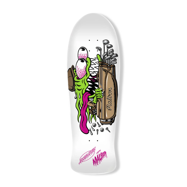 Santa Cruz x Malbon Keith Meek Slasher Limited Skateboard Deck - 10.1"