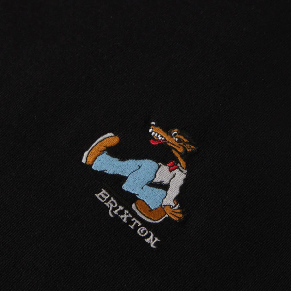 Brixton Stride Heavyweight Tee - Black