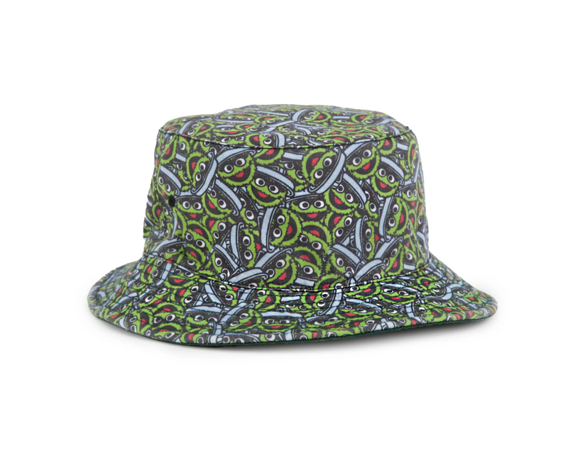 American Needle Sesame Street Oscar The Grouch Reversible Bucket Hat