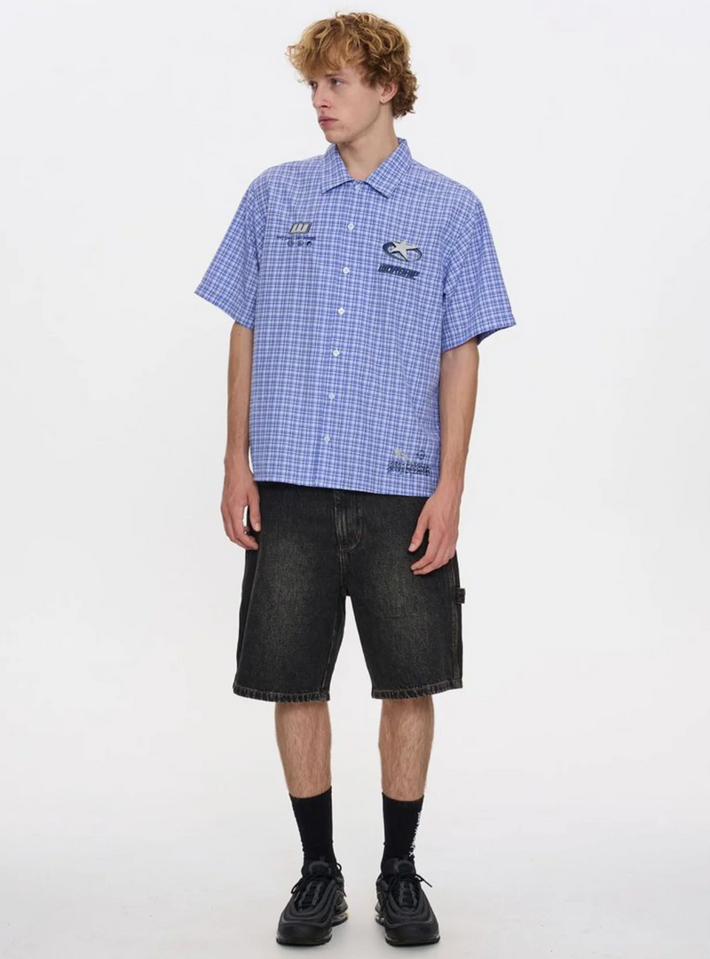 Worship Carpenter Jean Short - Black Dust