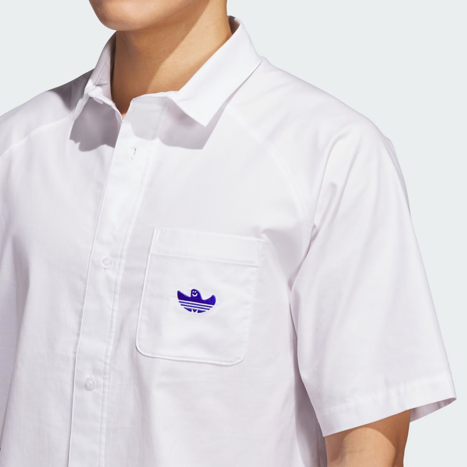 Tシャツ・カットソー adidas Schmufoil Fighter Button Up Shirt Gender Neutral JC76 Shirt adidas Performance Shmoofoil Fighter Button-Up Shirt