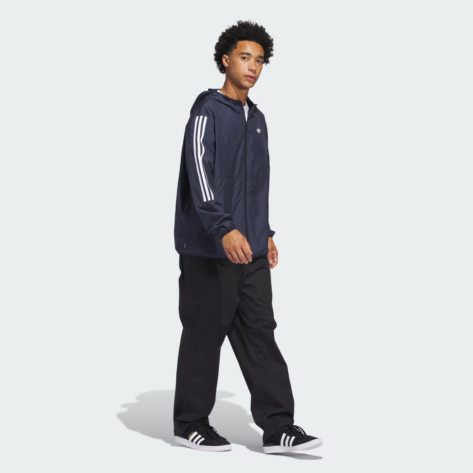【Adidas コリア】 Skateboarding Windbreaker Rare Adidas Originals Jacket Windbreaker Skateboarding Sky