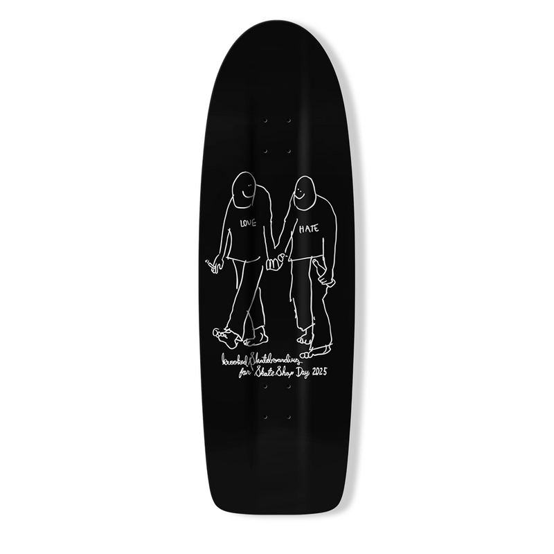 Skate Shop Day Krooked Gonz Love and Hate Beamer 10.75 Skate Shop Day Krooked Gonz Love and Hate Beamer 10.75