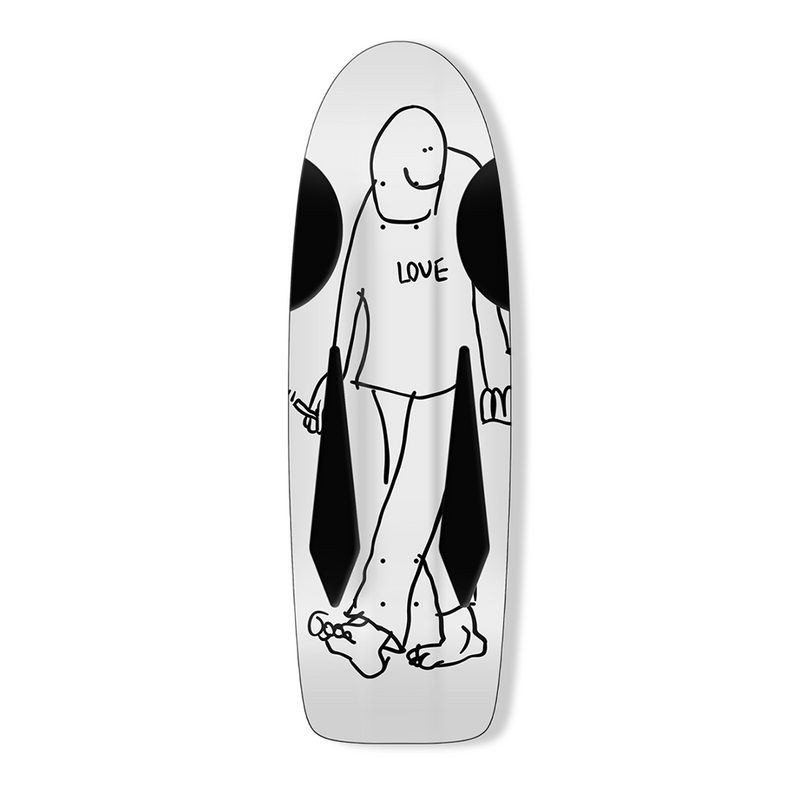 Skate Shop Day Krooked Gonz Love and Hate Beamer 10.75" - Set of Two