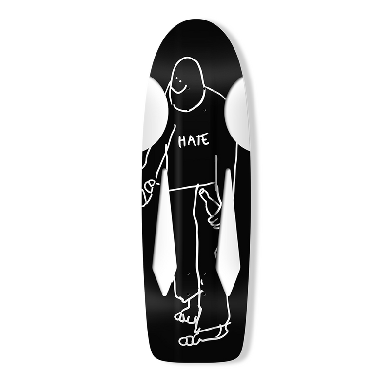 Skate Shop Day Krooked Gonz Love and Hate Beamer 10.75" - Set of Two