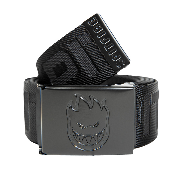 Spitfire Classic 87 Jacquard Belt - Black / Black