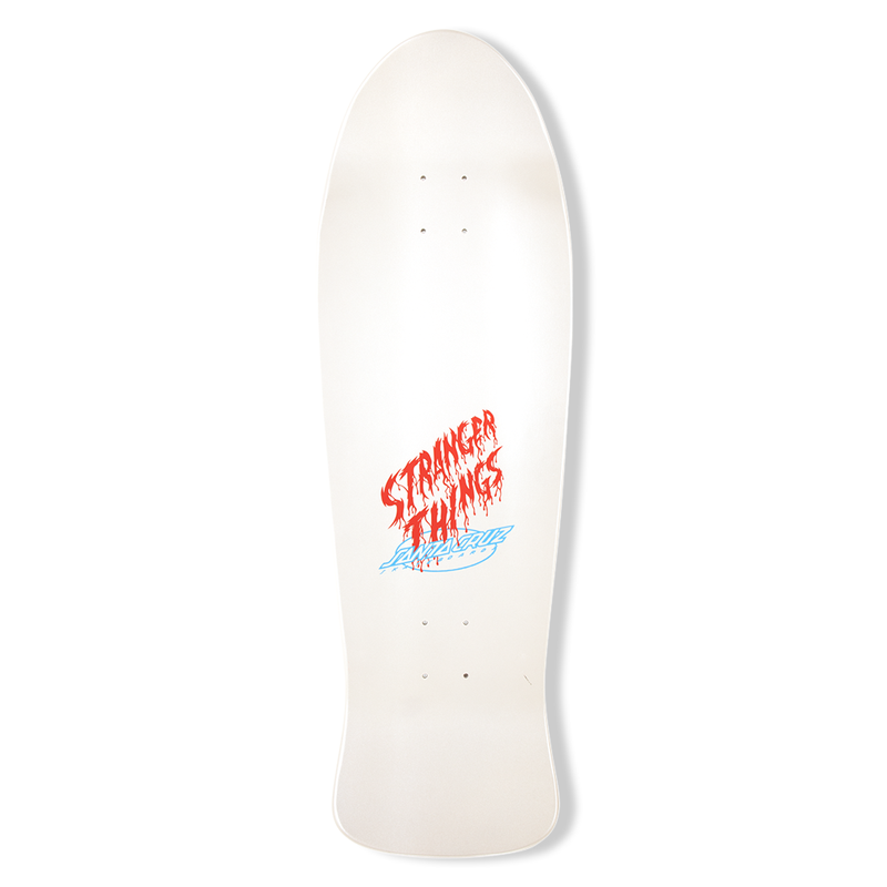 Santa Cruz x Stranger Things Meek Slasher Eddie Reveal Skateboard Deck