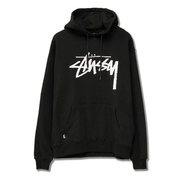 Stussy Solid Big Stock Hood - Black