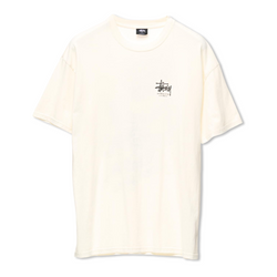 Stussy Dragon 50-50 Tee - Pigment Washed White
