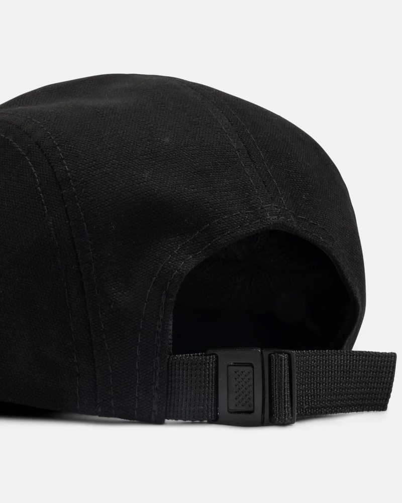 Thrasher 5 Panel Snapback Hat - Black